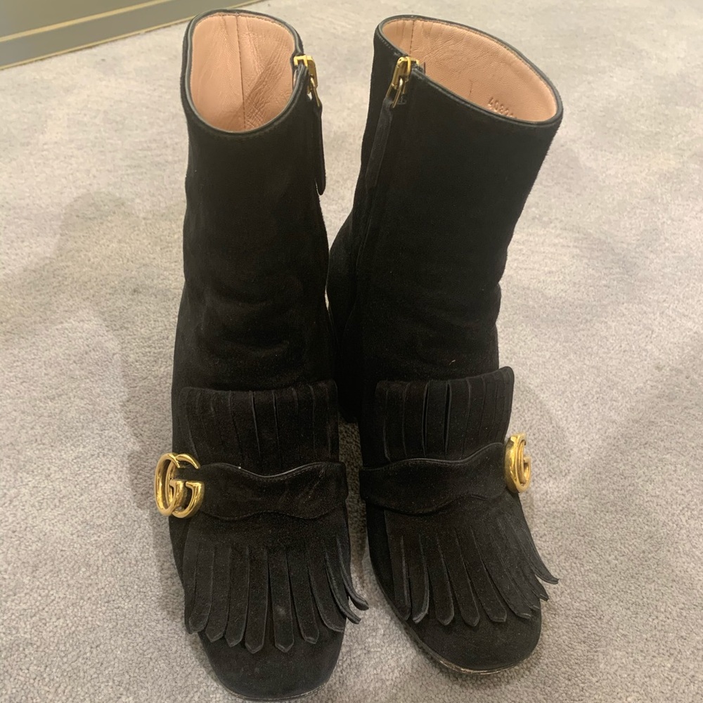 GUCCI SUEDE BOOTS🔥w original box👌